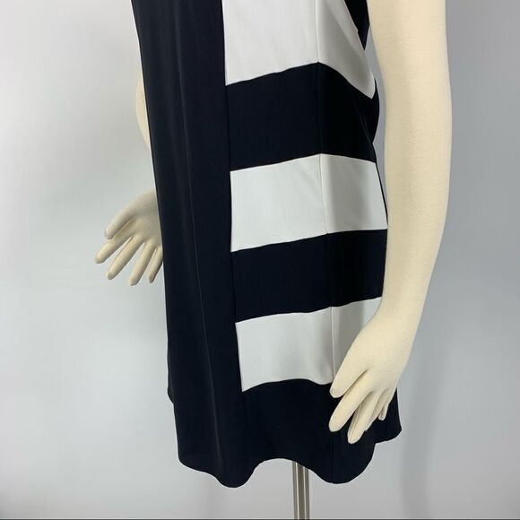 Parker New Parkdale Sleeveless Halter Keyhole Shift Cocktail Dress [XS] - Picture 7 of 13